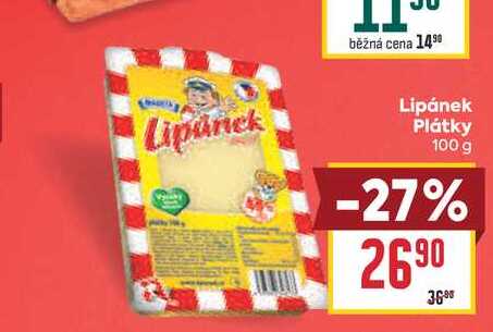 Lipánek Plátky 100 g