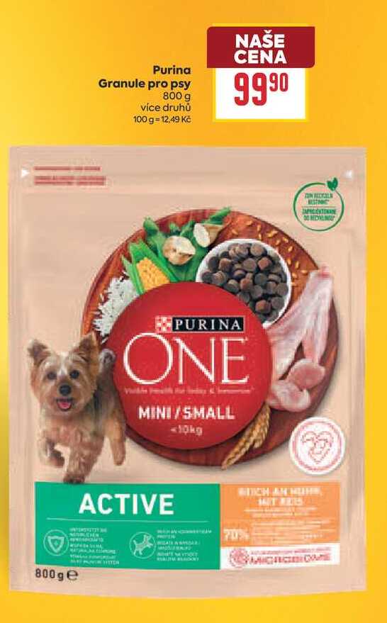 Purina Granule pro psy 800 g 