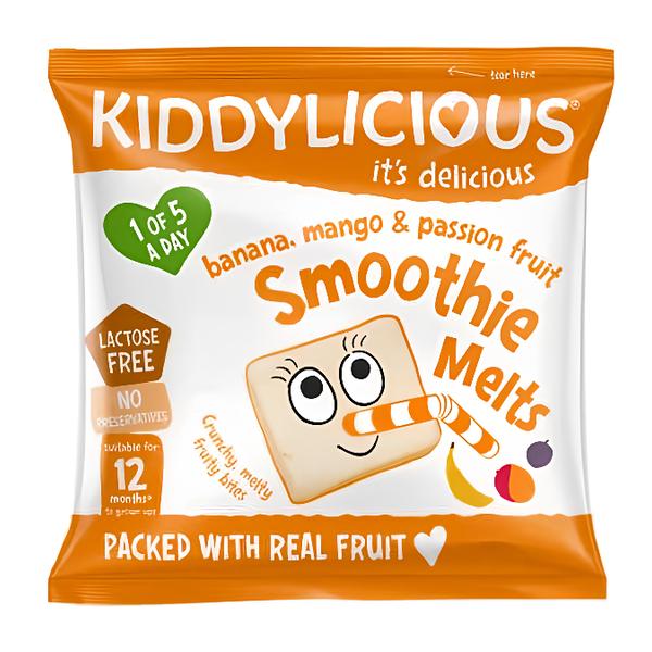 Kiddylicious Ovocné polštářky z banánu, manga a marakuji