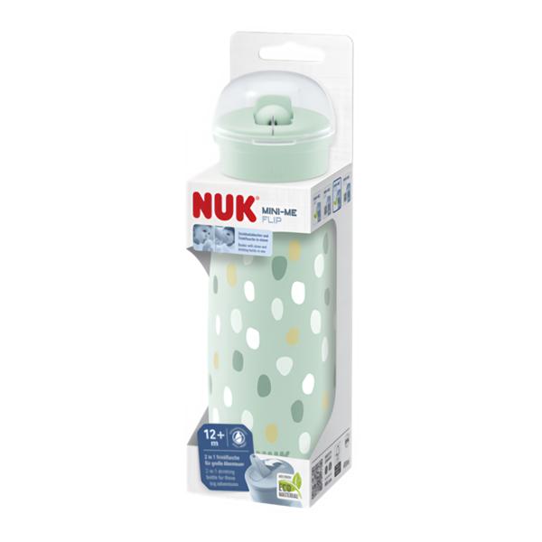 NUK Láhev Mini-Me Flip 450 ml (12+ m.) zelená