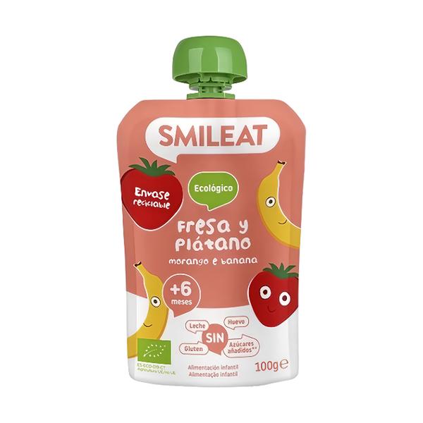Smileat BIO Kapsička jahoda, banán a karotka