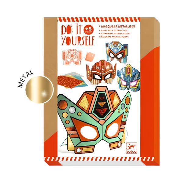 Djeco DIY Masky superrobotů k dotvoření