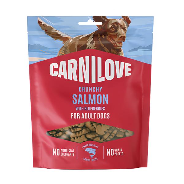 Carnilove Crunchy Snack Salmon with Blueberries pro psy