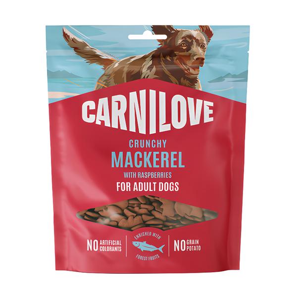 Carnilove Crunchy Snack Mackerel with Raspberries pro psy