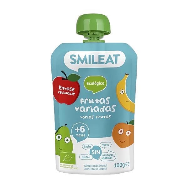 Smileat BIO kapsička broskev, banán, jablko, hruška
