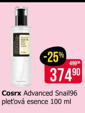 Cosrx Advanced Snail96 pleťová esence 100 ml