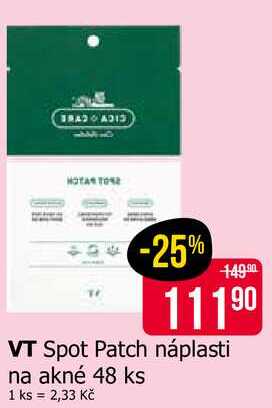VT Spot Patch náplasti na akné 48 ks 