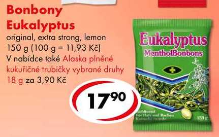 Bonbony Eukalyptus, 150 g