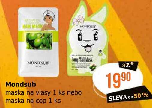 Mondsub maska na vlasy 1 ks 