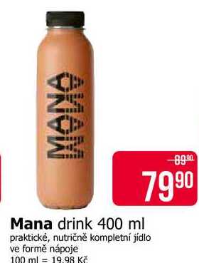 Mana drink 400 ml