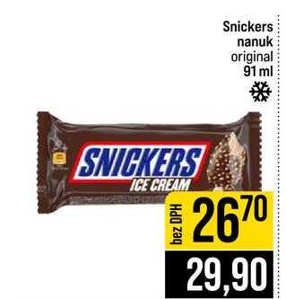 Snickers nanuk original 91 ml