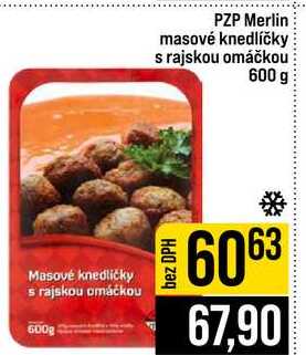 PZP Merlin masové knedlíčky s rajskou omáčkou 600 g