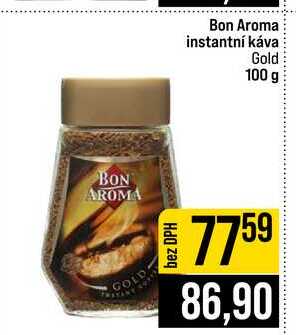 Bon Aroma instantní káva Gold 100 g 