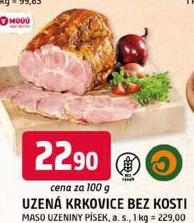 UZENÁ KRKOVICE BEZ KOSTI 100g