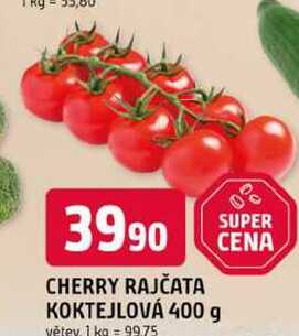 CHERRY RAJČATA KOKTEJLOVÁ 400 g