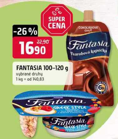 Danone Fantasia Jogurt 120g