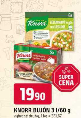 KNORR BUJÓN 3 l/60 g 