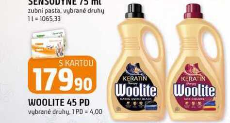 Woolite prací prostředek 45 dávek