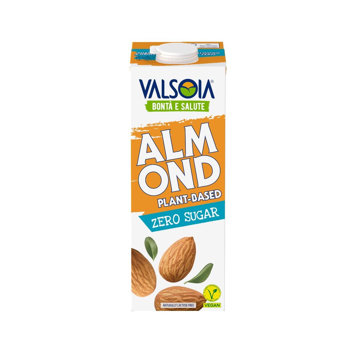 Valsoia Mandle Zero sugar, 1 l