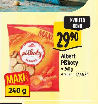 Albert Piškoty 240g