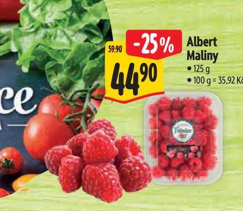 Albert Maliny 125 g