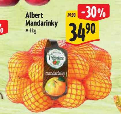 Albert Mandarinky  1kg  