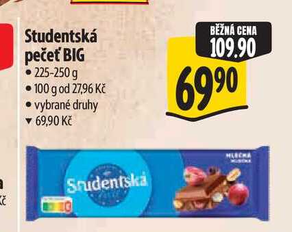 Studentská pečeť BIG 225-250 g