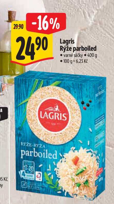   Lagris Rýže parboiled  400 g