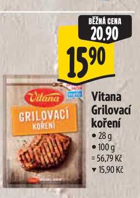 Vitana Grilovací koření 28 g