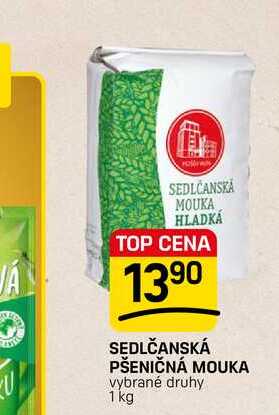 SEDLČANSKÁ PŠENIČNÁ MOUKA vybrané druhy 1 kg 