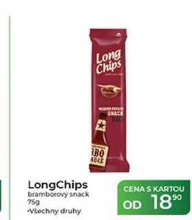 LongChips bramborový snack 75g