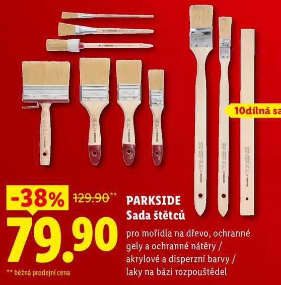 PARKSIDE Sada štětců