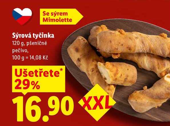 Sýrová tyčinka, 120 g