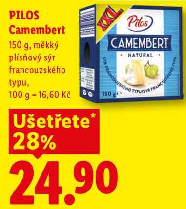 PILOS Camembert, 150 g