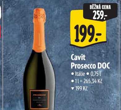 Cavit Prosecco DOC 0,75 l