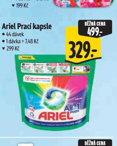 Ariel Prací kapsle 44 dávek