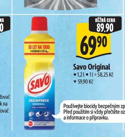 Savo Original 1,2 l