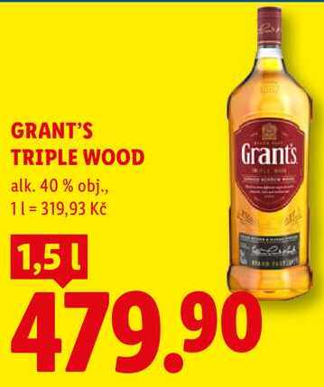 GRANT'S TRIPLE WOOD, 1,51