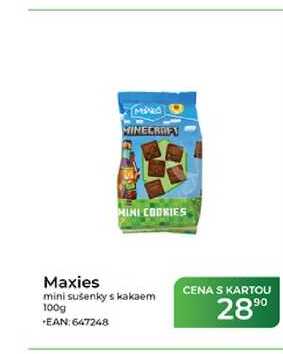Maxies mini sušenky s kakaem 100g