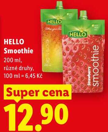 HELLO Smoothie, 200 ml