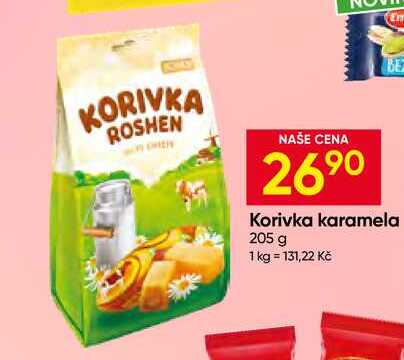 Korivka karamela 205 g