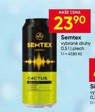 Semtex vybrané druhy 0,5L