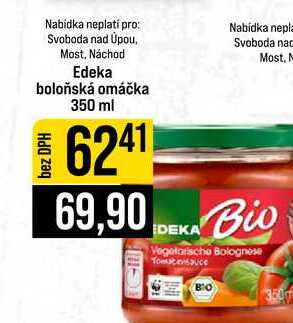 Edeka boloňská omáčka 350 ml