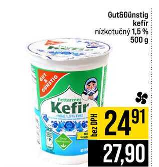 Gut&Günstig kefír nízkotučný 1,5% 500 g