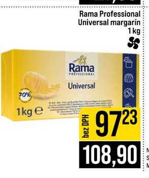 Rama Professional Universal margarín 1kg  v akci