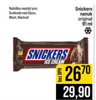 Snickers nanuk original 91 ml 