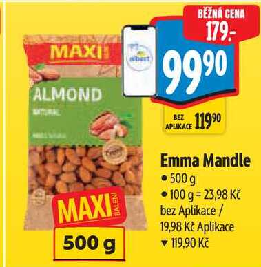 Emma Mandle, 500 g
