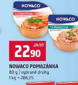 NOWACO POMAZÁNKA 80 g vybrané druhy