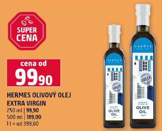 HERMES OLIVOVÝ OLEJ EXTRA VIRGIN 250 ml 500 ml