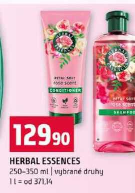 HERBAL ESSENCES 250-350 ml vybrané druhy